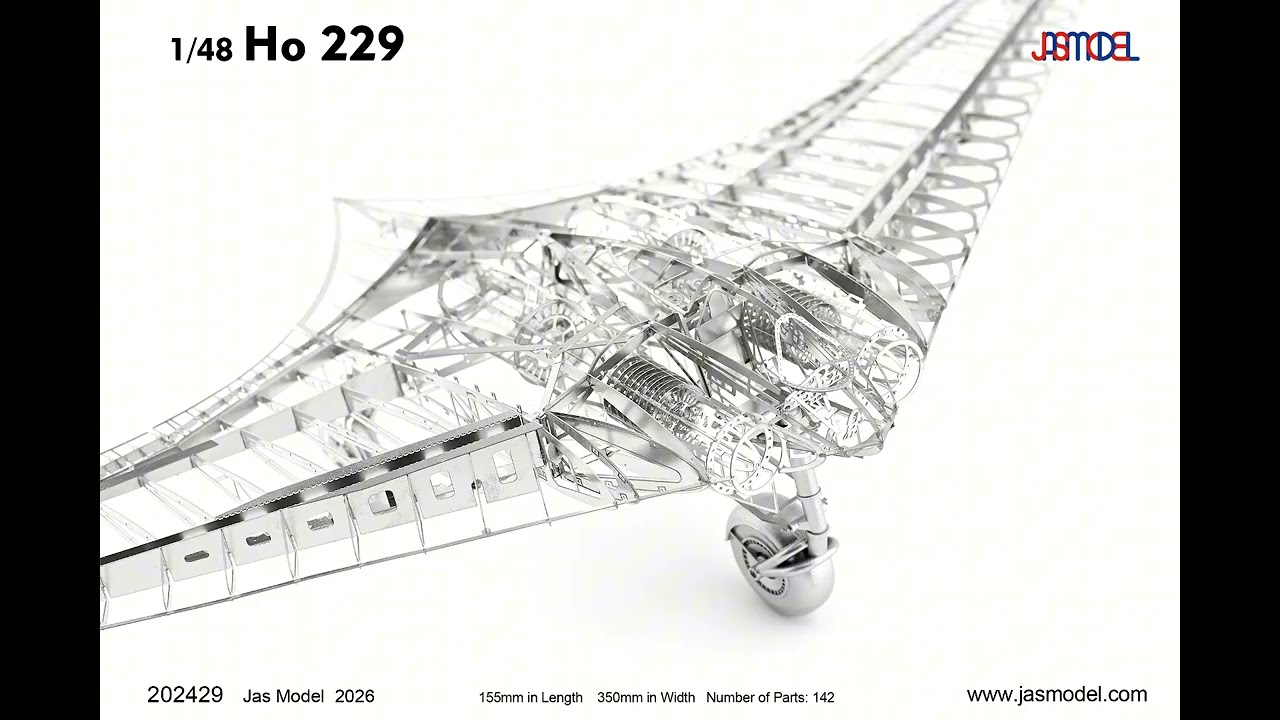 JasModel 202429 1/48 Ho229 Fly Wing