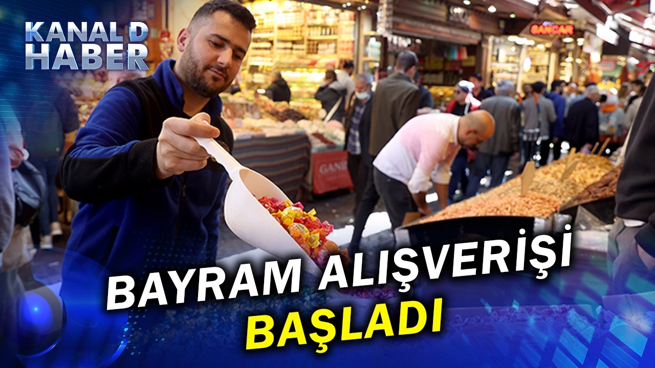 Bayrama Sayılı Günler Kaldı, Alışveriş Telaşı Başladı