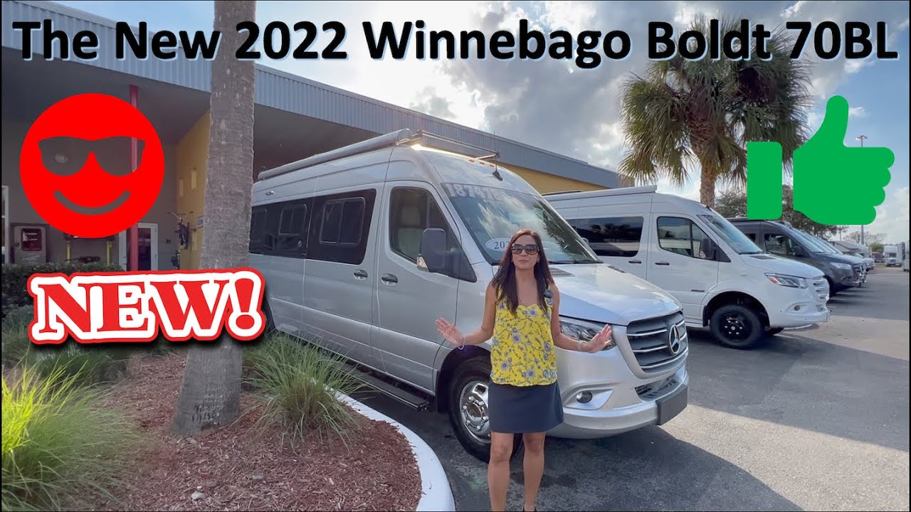 Tour the NEW 2022 Winnebago Boldt 70 BL B-Class RV