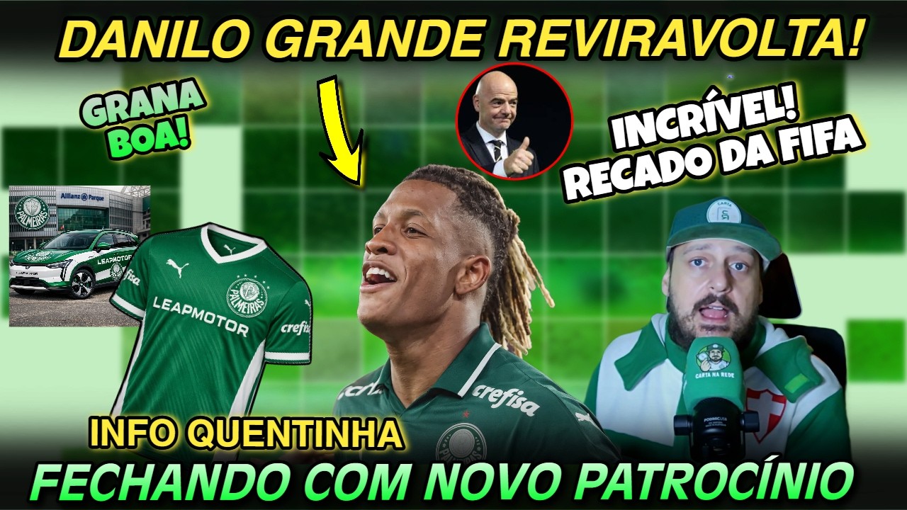 ⚠️⚠️EXCLUSIVO! DANILO FORA DO BOTAFOGO E SEP DE OLHO! NOVO PATROCINADOR FIFA MANDOU RECADO E MAIS