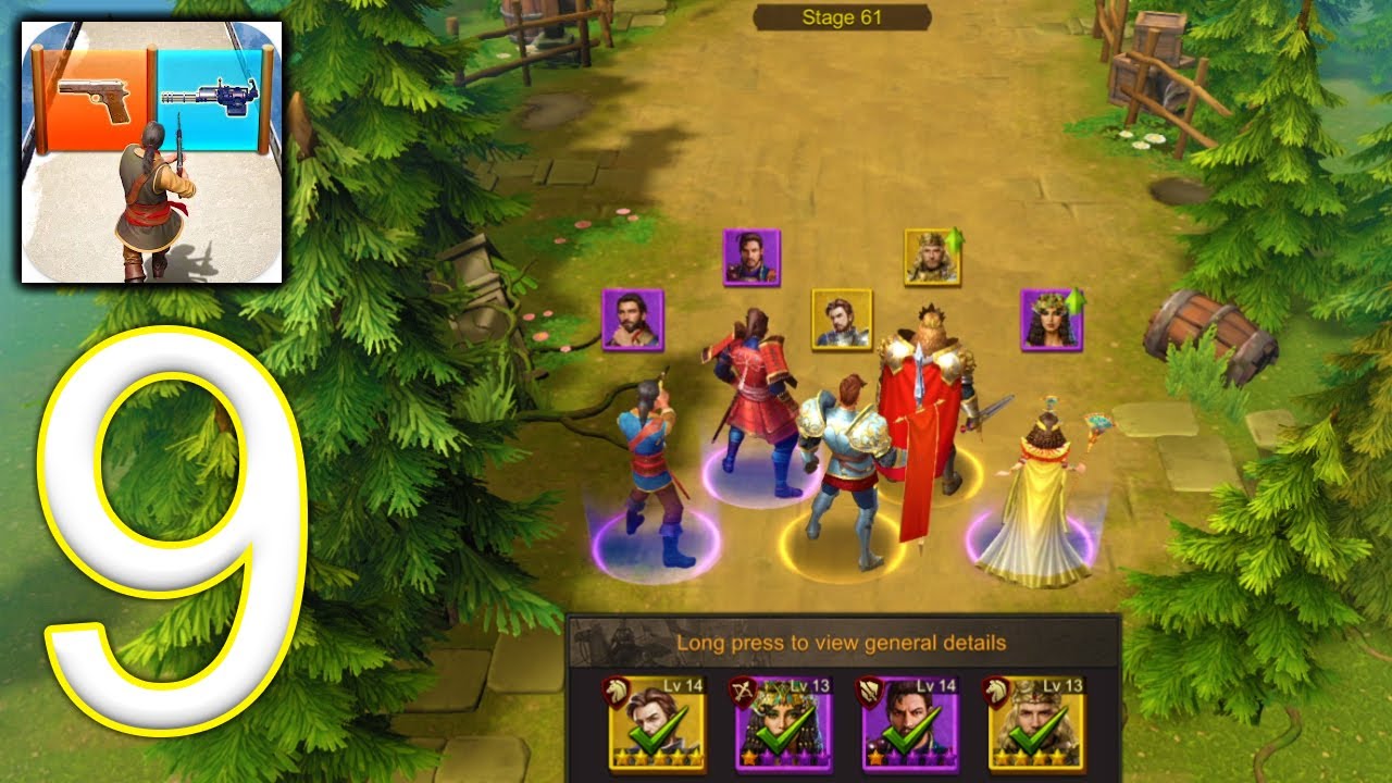 Evony - Gameplay Walkthrough Part 9 - New Stage Boss (iOS, Android GamePlay)