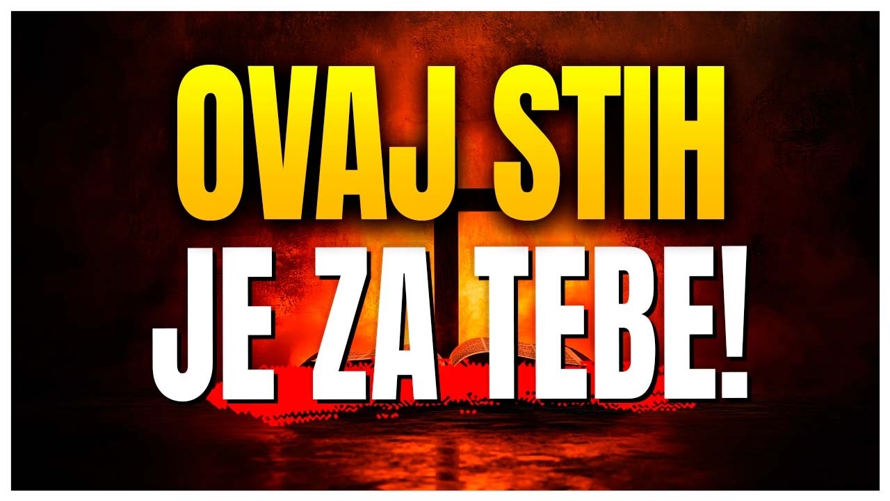 Otvorio si Bibliju i naišao baš na OVAJ stih? Nije slučajnost — to je Božji odgovor!
