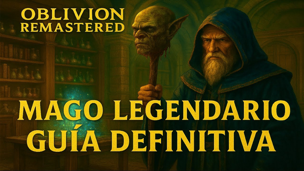 Oblivion Remastered | GUIA DE MAGO LEGENDARIO | Baston Totem Trasgo