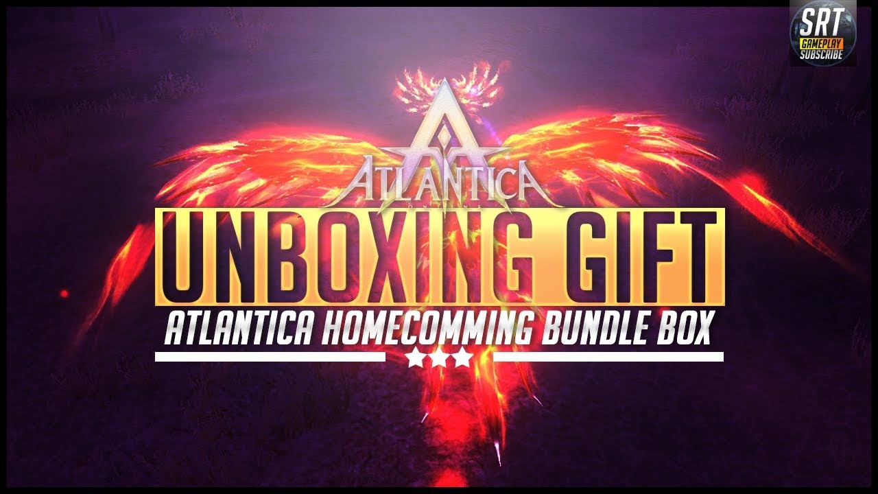 UNBOXING Gift Atlantica Homecoming Bundle Box #Valofe
