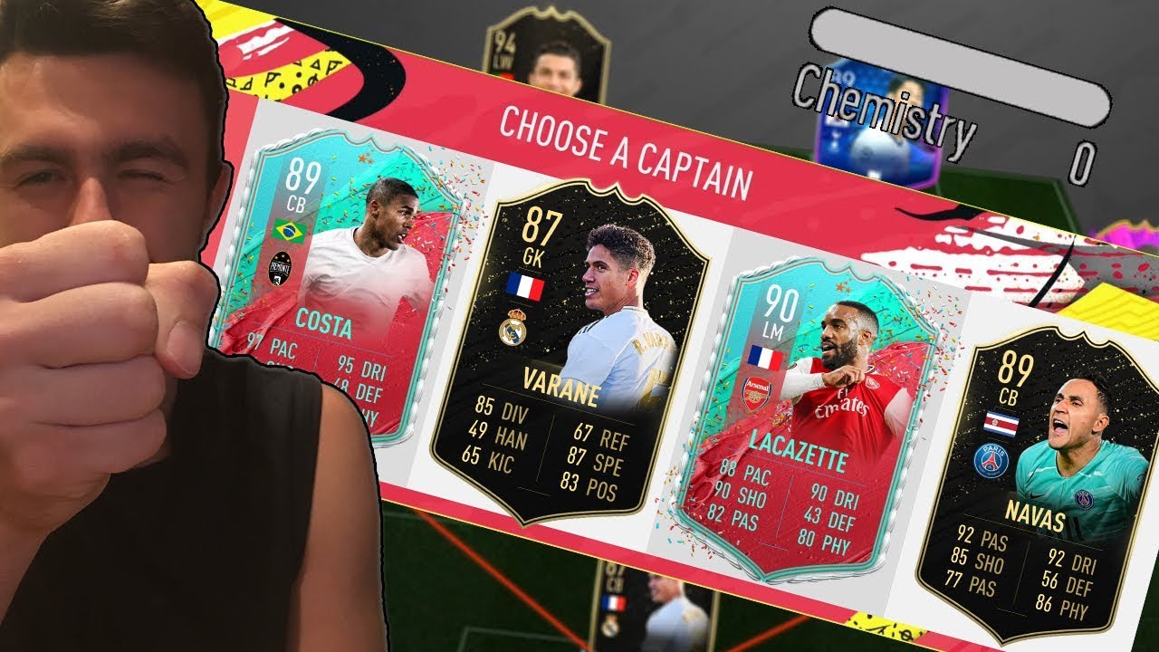 0 CHEMISTRY DRAFT KIH&Iacute;V&Aacute;S - FIFA 20 FUT DRAFT