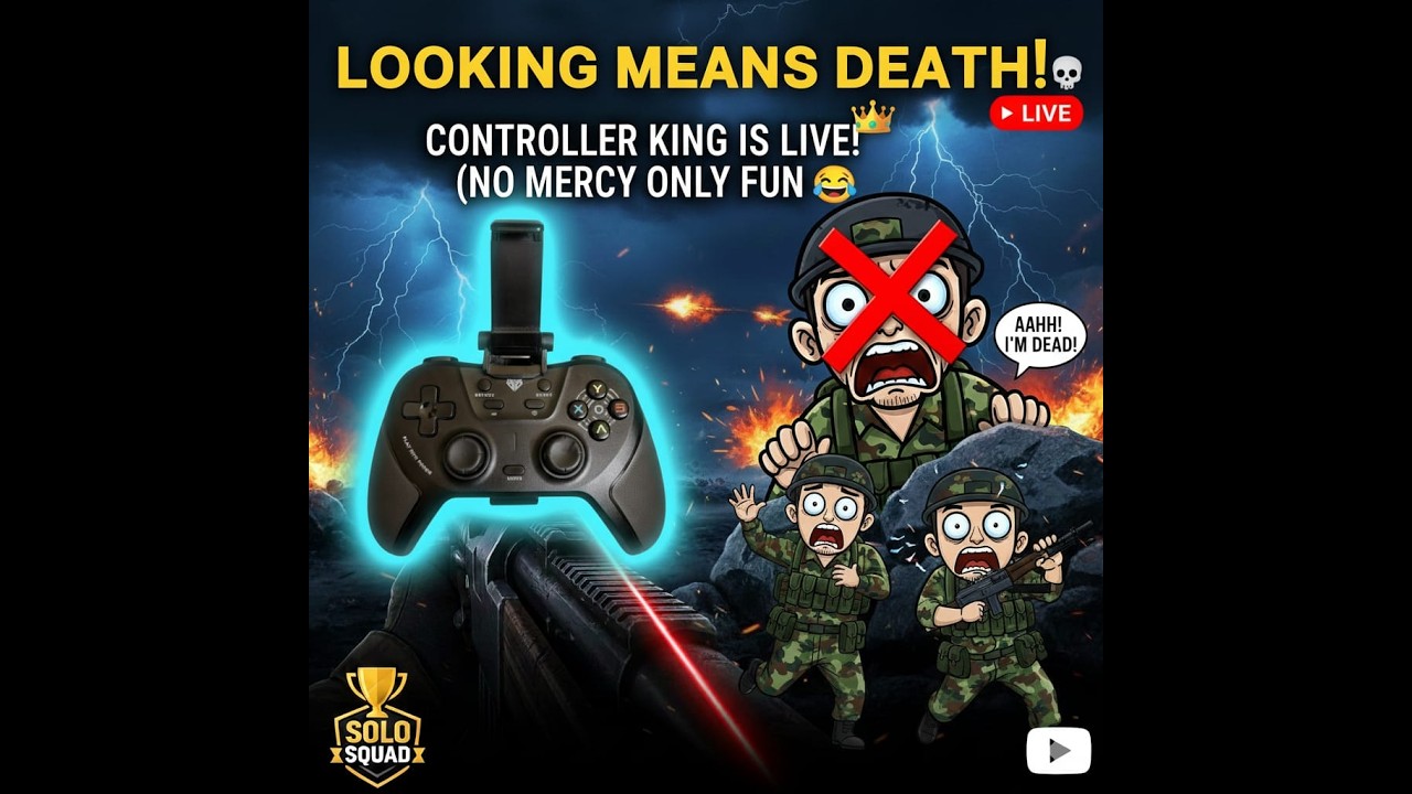 எட்டிப் பார்த்தால் மரணம் | BGMI with controller #shortsfeed  #shortslive #bgmi #pubg