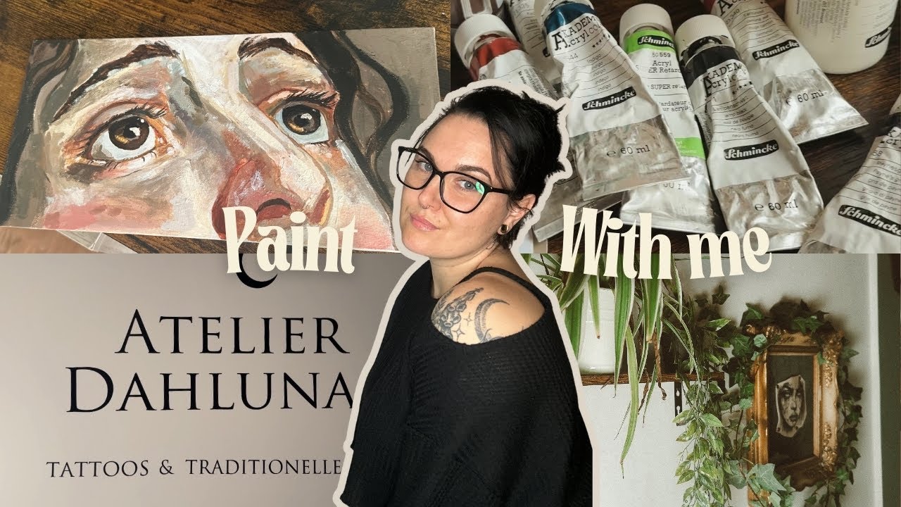 ✨ERSTES VIDEO | Paint with me ✨
