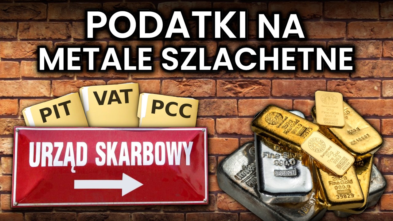 ZŁOTO i SREBRO - jakie PODATKI musisz zapłacić?