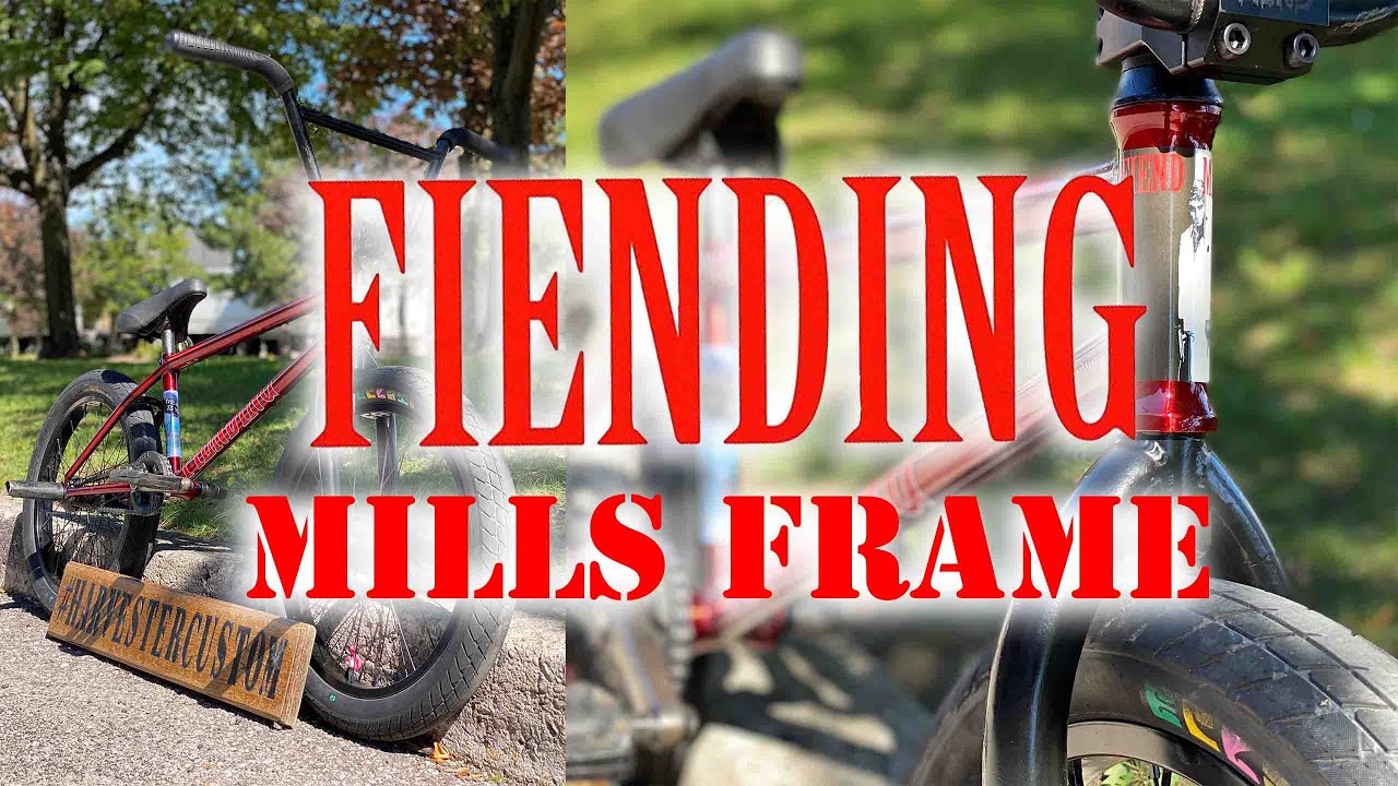 FIEND LEWIS MILLS FRAME BUILD @ HARVESTER BIKES