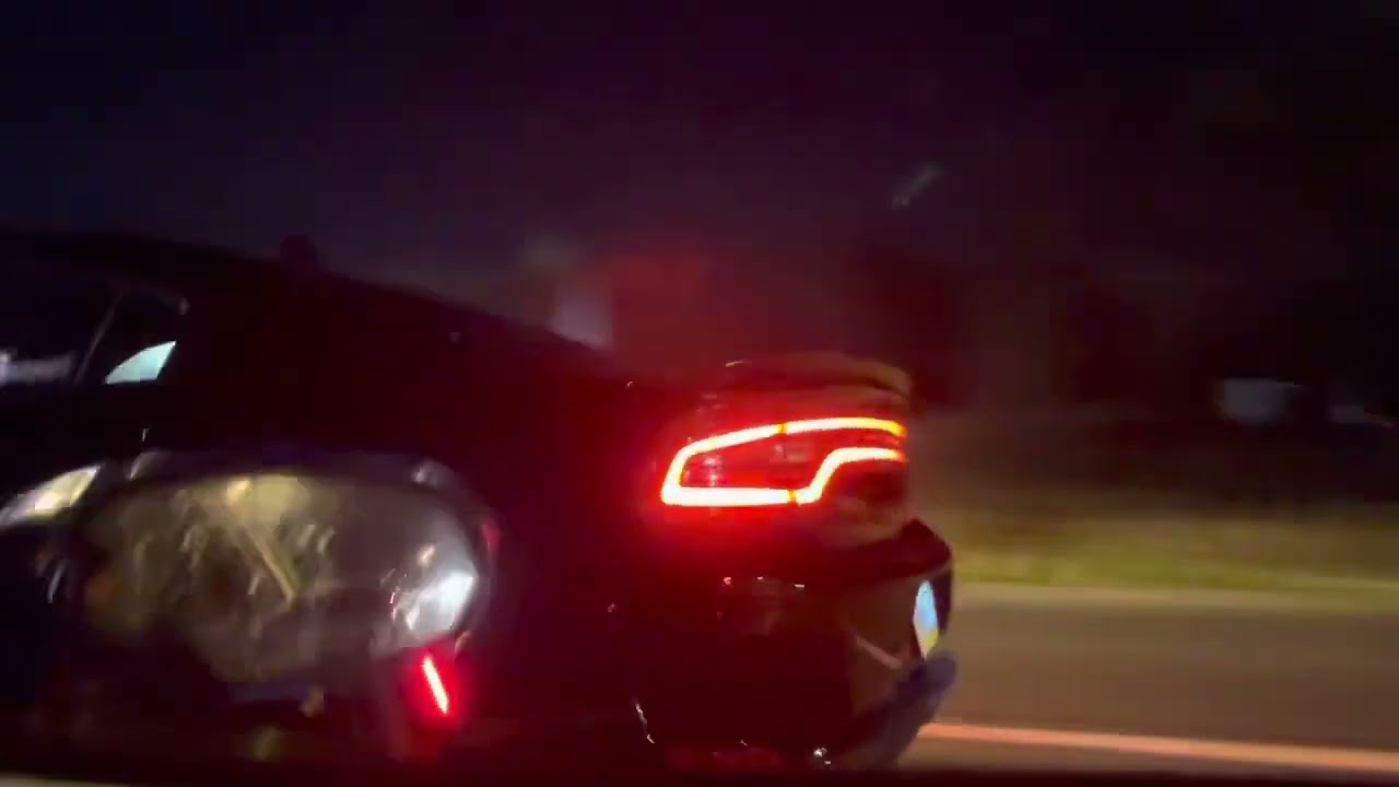 2020 Scatpack VS 2002 Corvette Z06   #race #charger #corvette
