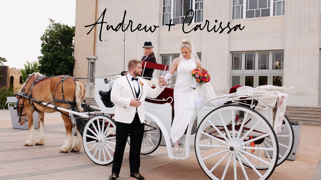 Andrew + Carissa's Civic Center Wedding Highlight || OKC, Oklahoma