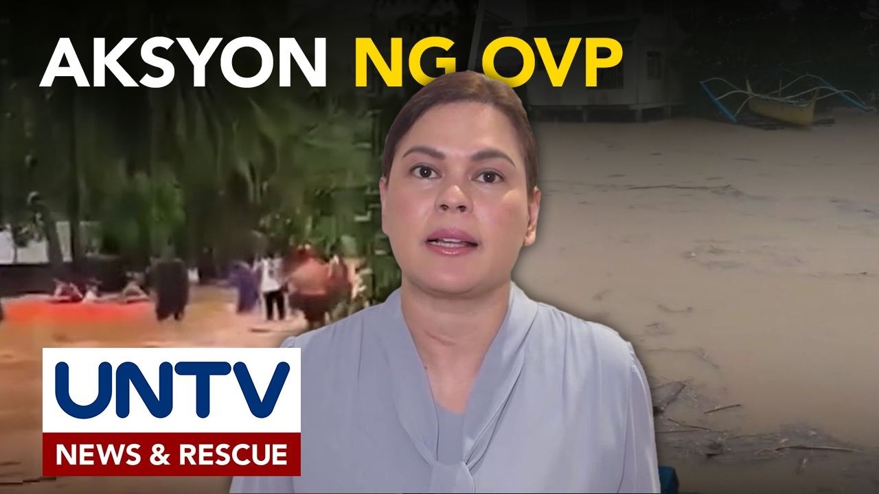 Disaster Operations Center ng OVP, nakahandang tumulong sa mga apektado ng bagyong Basyang