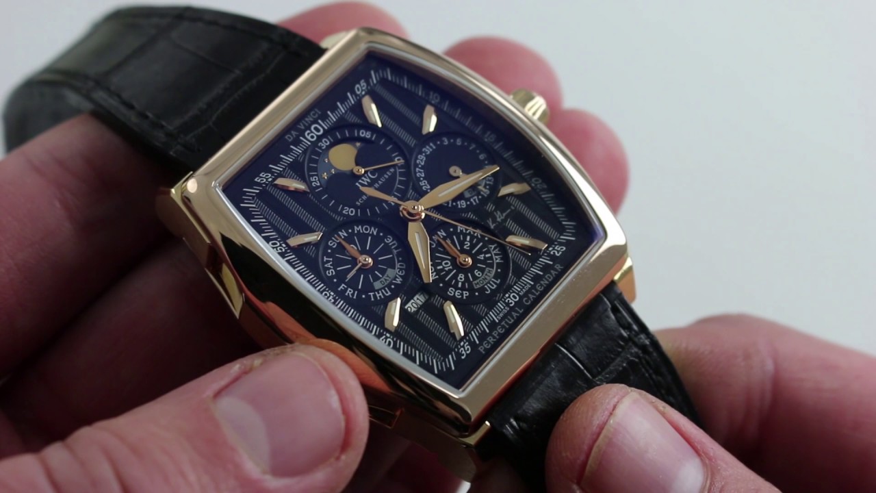 IWC Da Vinci Perpetual Chrono Kurt Klaus LE IW376206 Luxury Watch Review