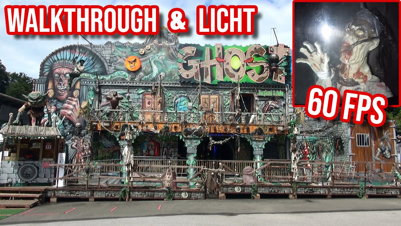 Ghost - Der Geisterdschungel (Burghard) - Walkthrough & Licht - Wuppertaler Freizeit-Spaß 2020