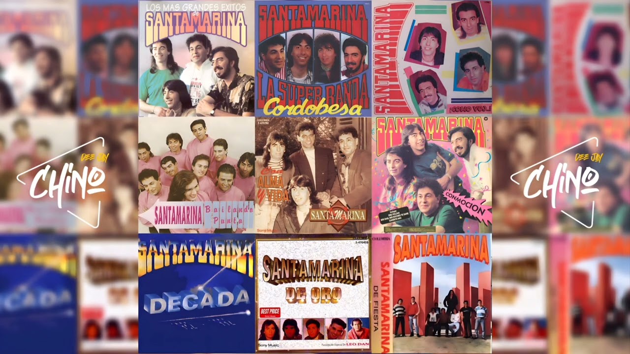 MEGAMIX SANTAMARINA (ORIG. VOL.1) - Dee Jay Chino® ((RECORDANDO EXITOS))