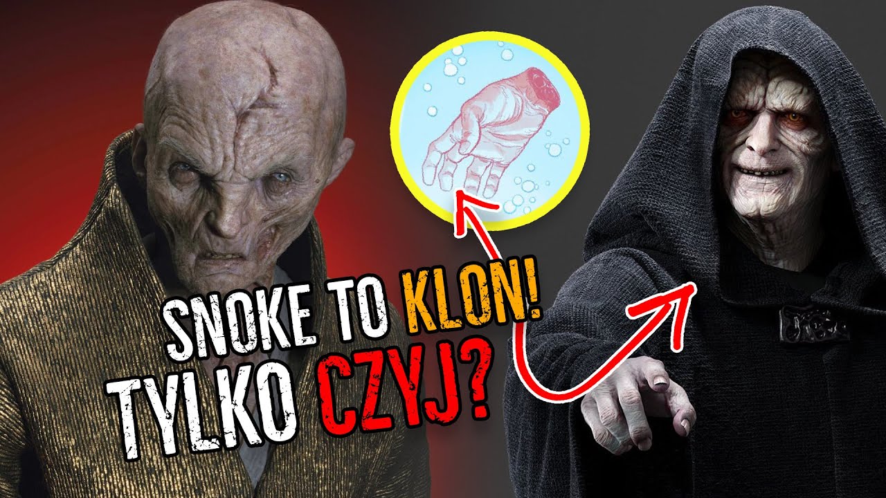 SNOKE to KLON. LucasFilm potwierdził CZYJ klon!