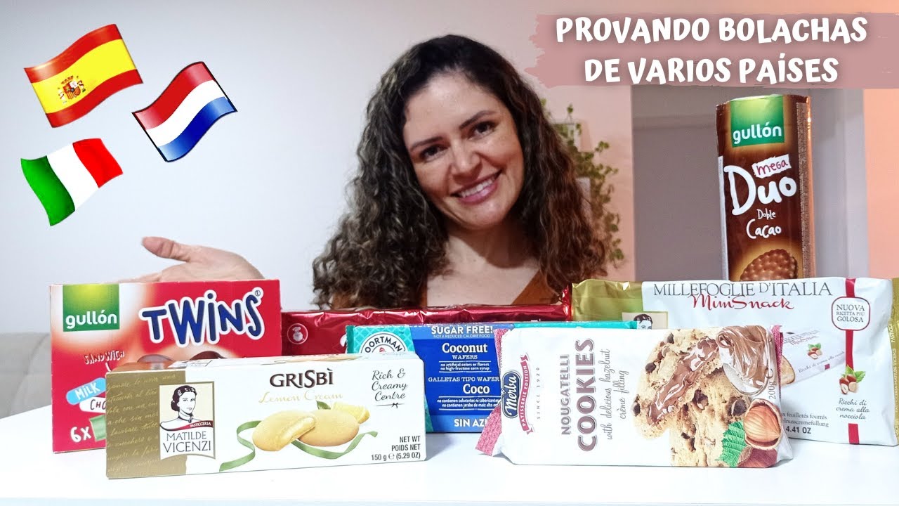 PROVANDO BOLACHAS IMPORTADAS DE VARIOS PAÍSES - VÁRIOS BISCOITOS DIFERENTES - Quanto custou cada um?