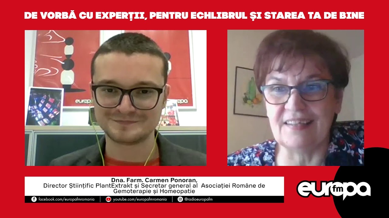 Ce este și cum ajută gemoterapia? Interviu cu Farm. Carmen Ponoran, Director Științific PlantExtrakt