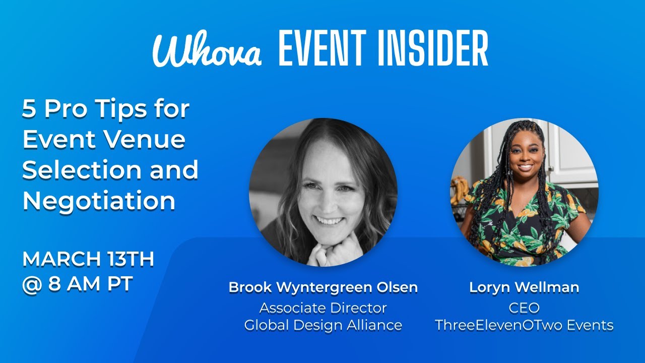 5 Pro Tips for Event Venue Selection and Negotiation [Event Insider 30]