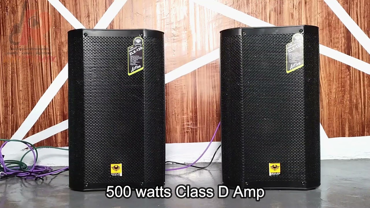 Kevler ZLX12-D 2 way Active Speaker System Sound Demo