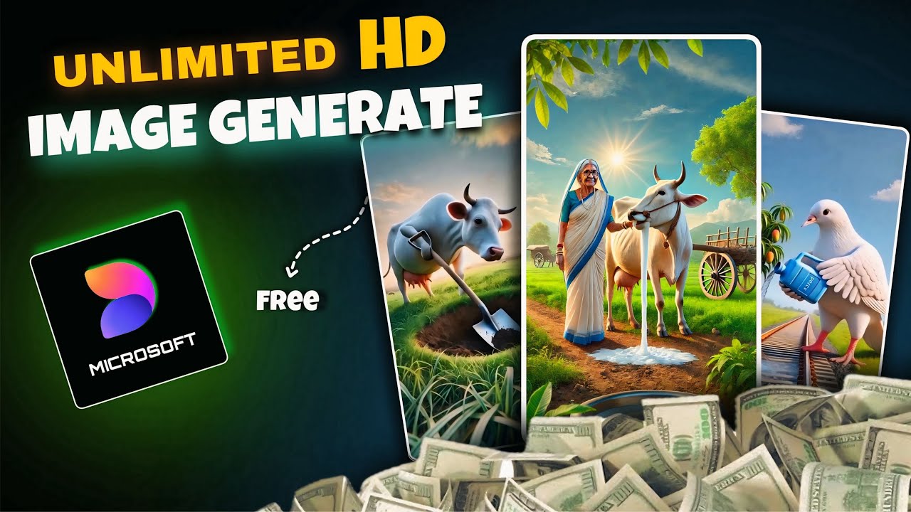 Microsoft Designer UNLIMITED FREE Image Generator is HERE! | No Credit Limits!