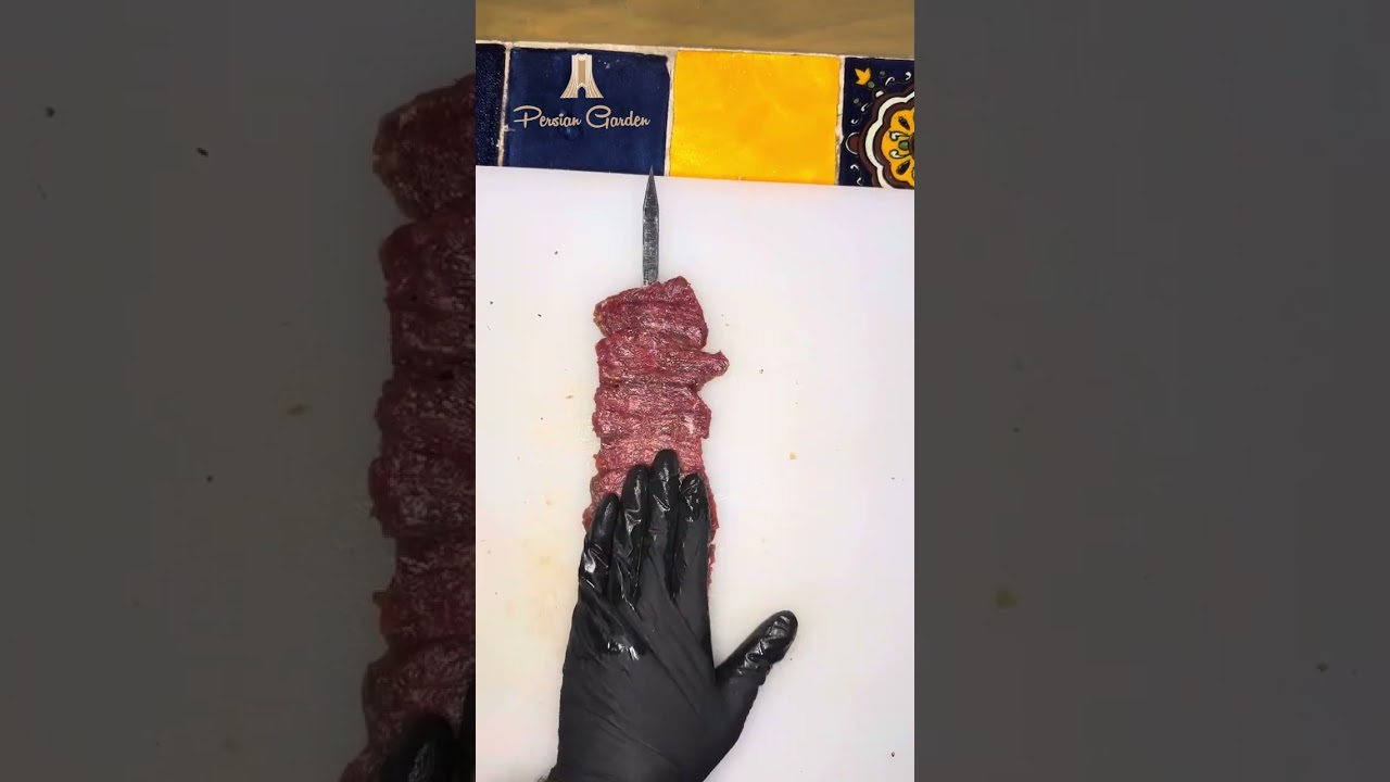 How to prepare a delicious kebab barg!!!!!!