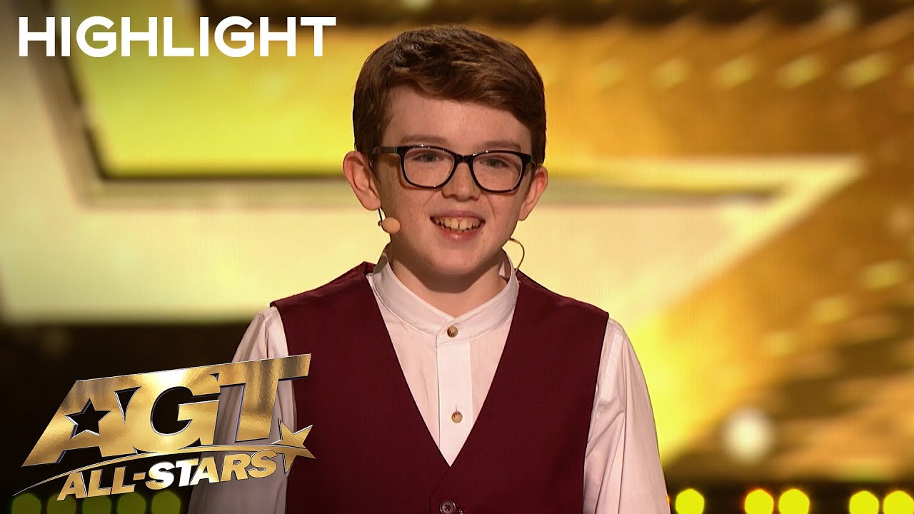 13-Year-Old Magician Aidan McCann SHOCKS The Judges With Amazing Magic! | AGT: All-Stars 2023