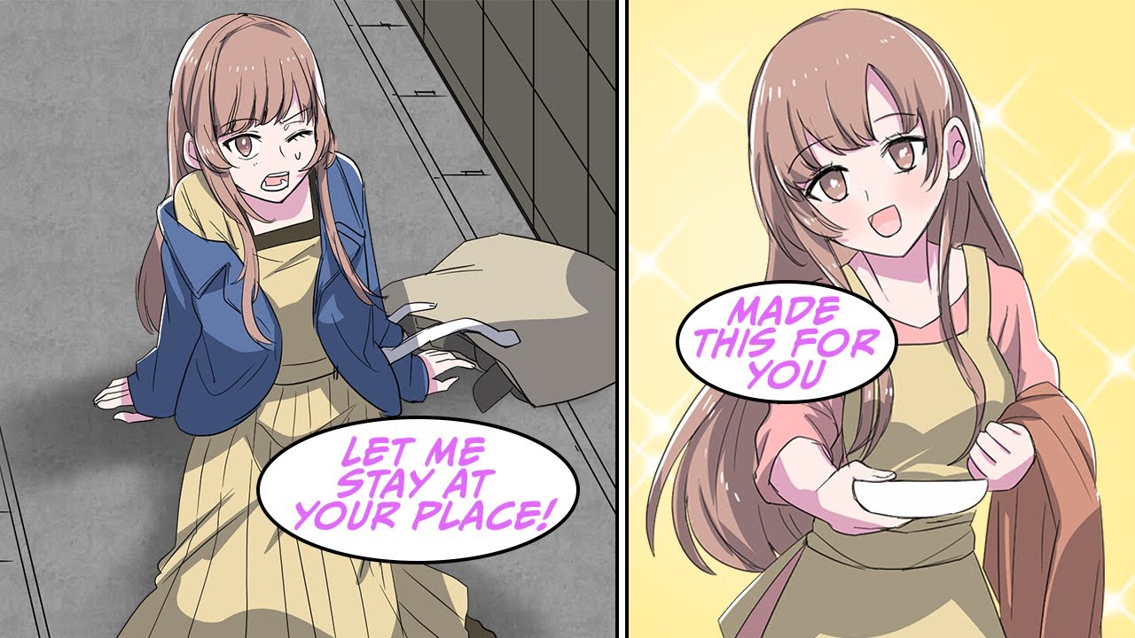 [Manga Dub] I bumped into a beautiful homeless woman late at night [RomCom]