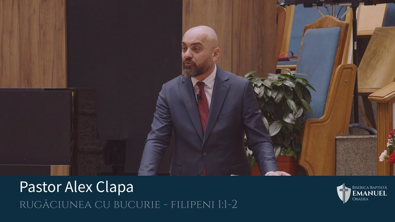 01.02.26 AM | A. Clapa  ,,Rugăciunea cu bucurie
