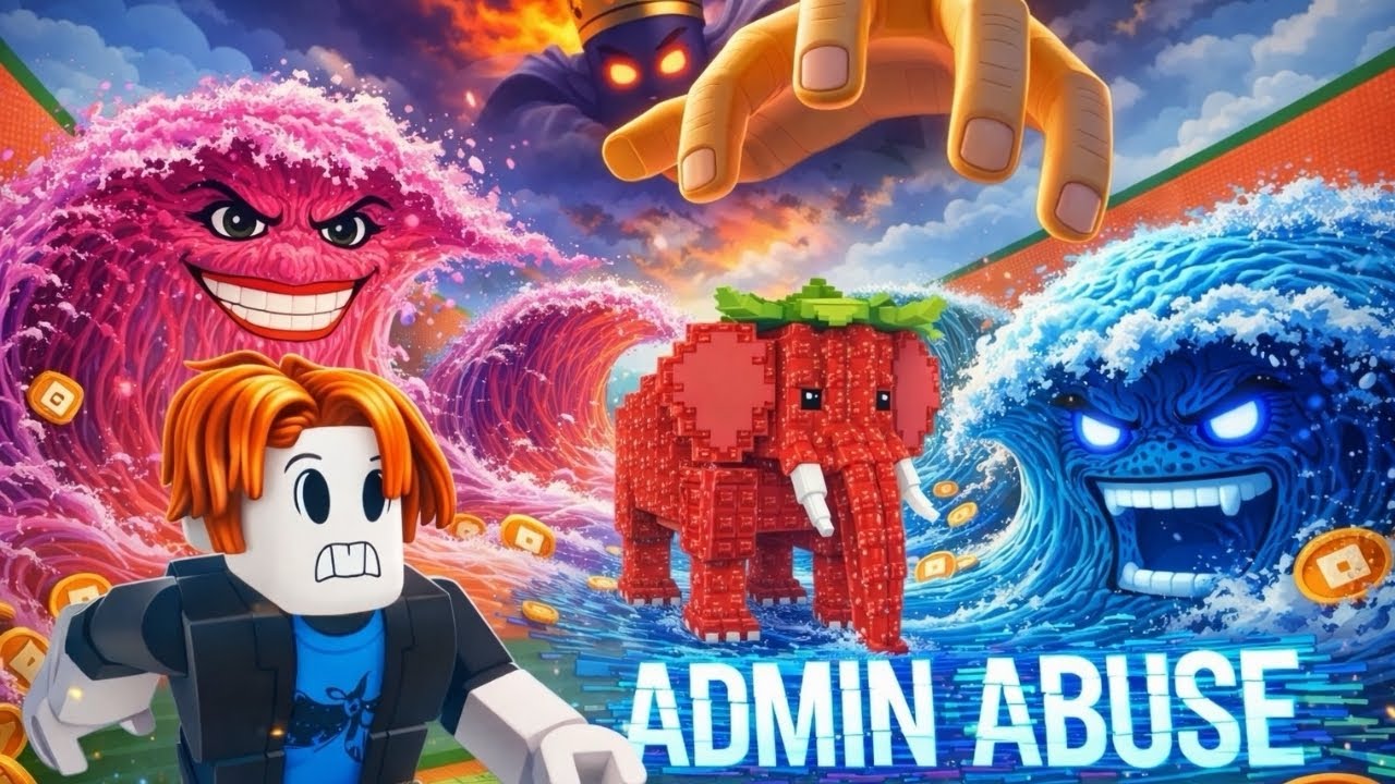 GiveAway & Admin ABUSE su Tsunami Brainrot
