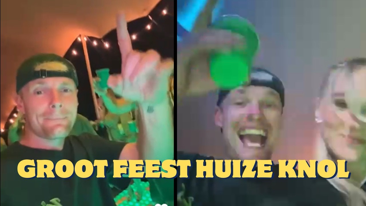 Enzo Knol geeft groot feest