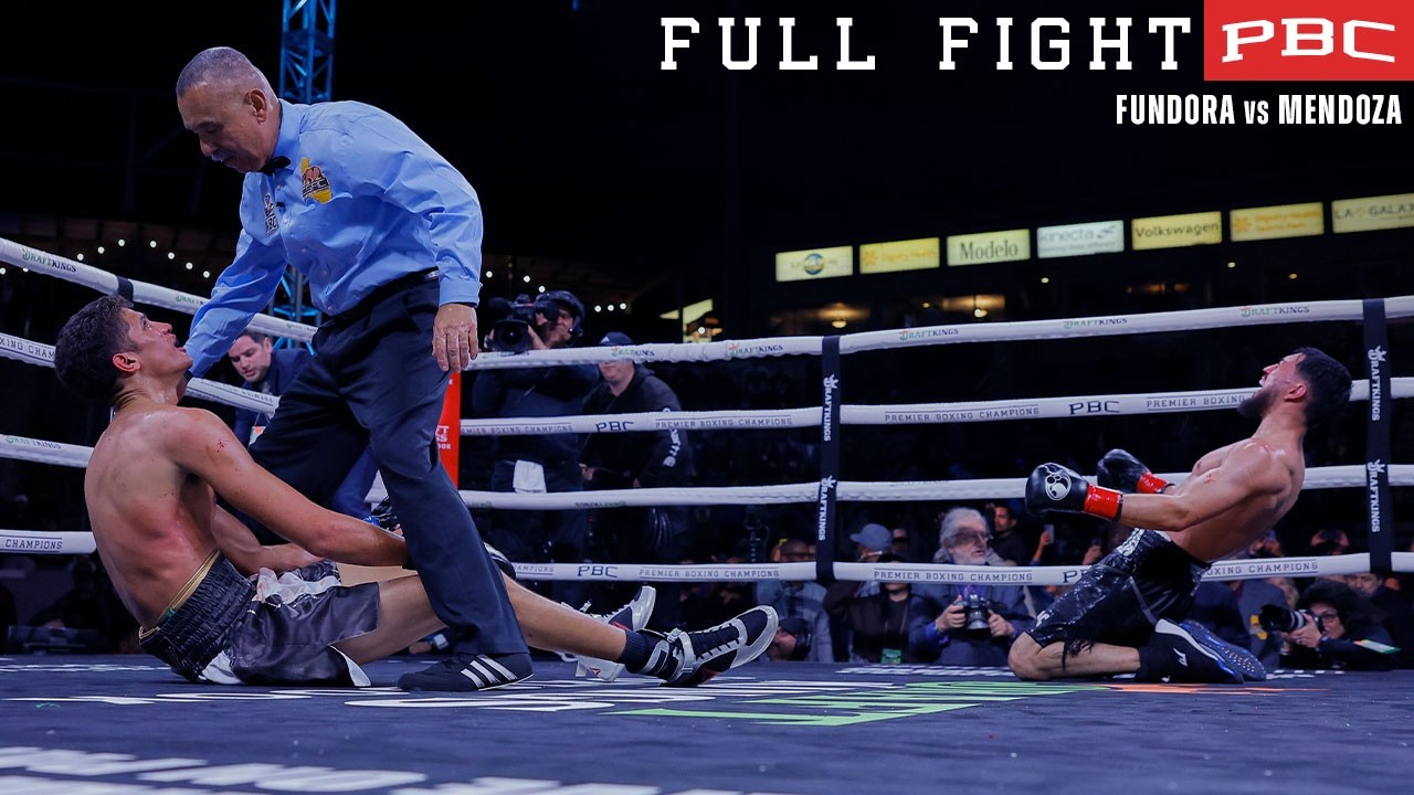 Фундора против Мендосы. ПОЛНЫЙ БОЙ: 8 апреля 2023 г. | PBC на Showtime