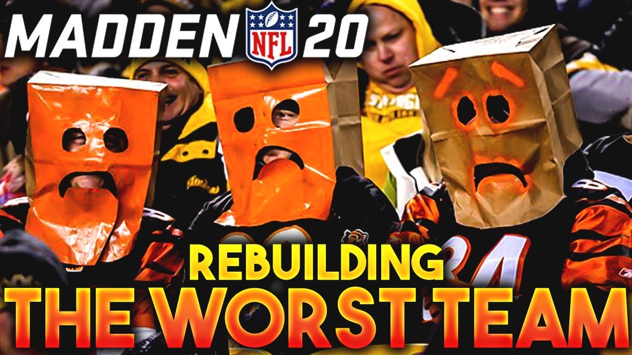 Can I Rebuild the NFL's WORST TEAM & WIN the Super Bowl? Madden 20