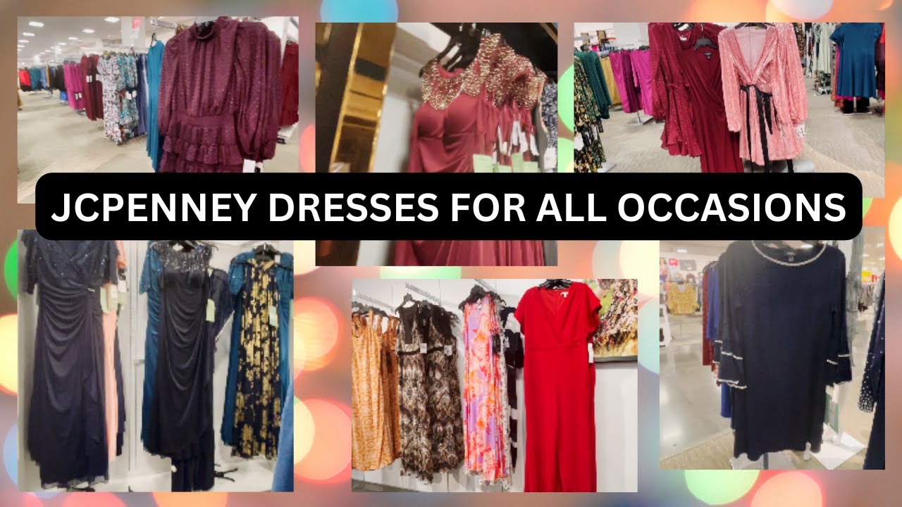 NEW! JCPENNEY DRESSES FOR ALL OCASSIONS | LONG, FORMAL EVENING GOWNS | WITH PRICES