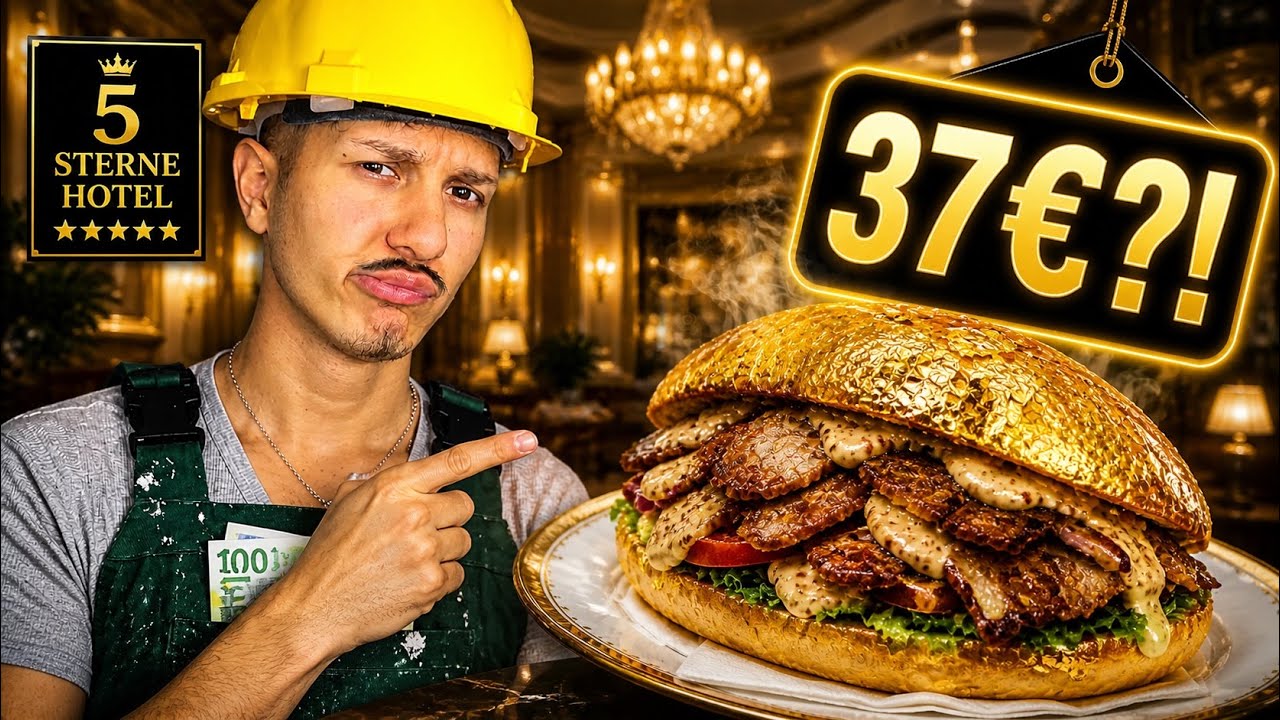 Lohnt sich der 37&euro; D&ouml;ner im 5 Sterne ⭐️Adlon Hotel? | Jebote Marko