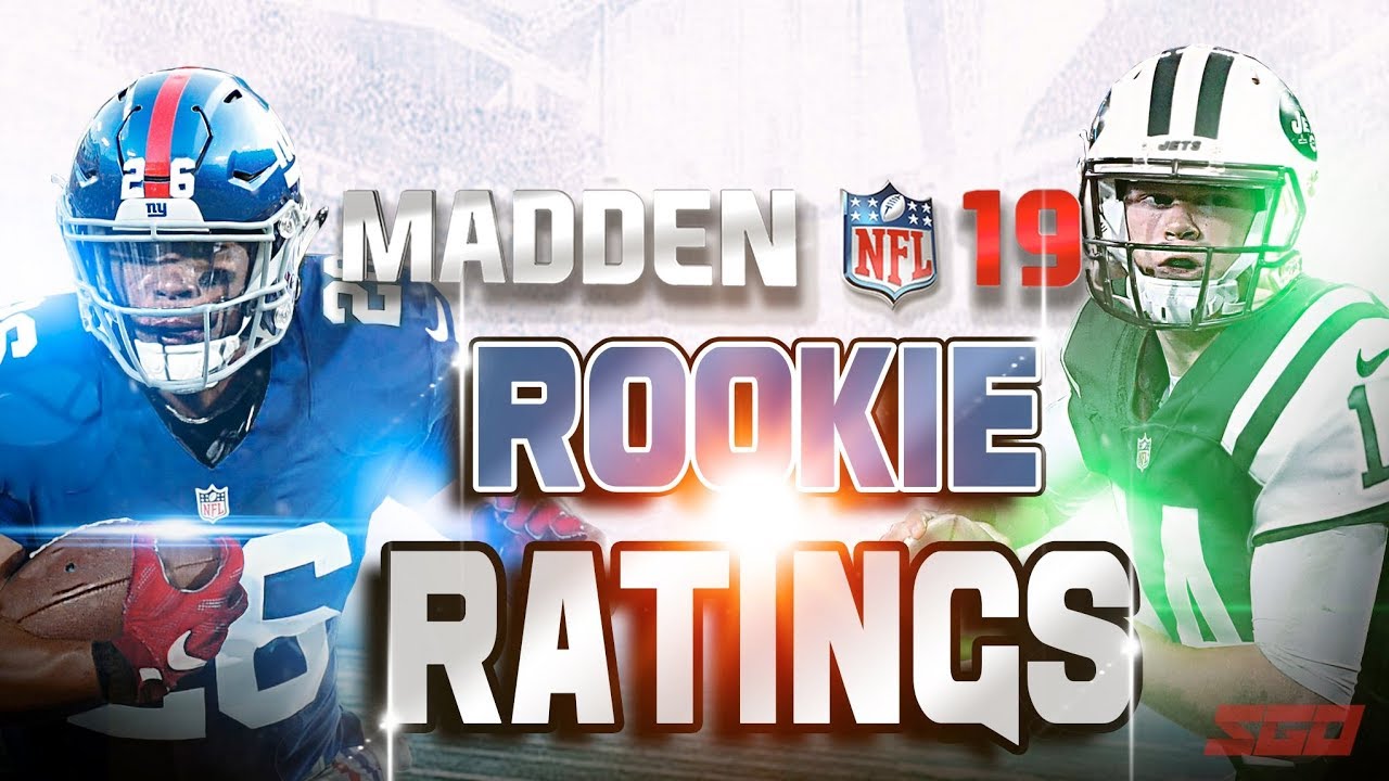 Madden 19 Rookie QB and RB Ratings!