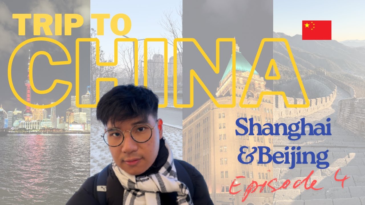 🇨🇳EKSPLORASI 2 SISI CHINA 🏙️VLOG SHANGHAI yang GEMERLAP & keajaiban TEMBOK BESAR di BEIJING 🧭 | EP.4