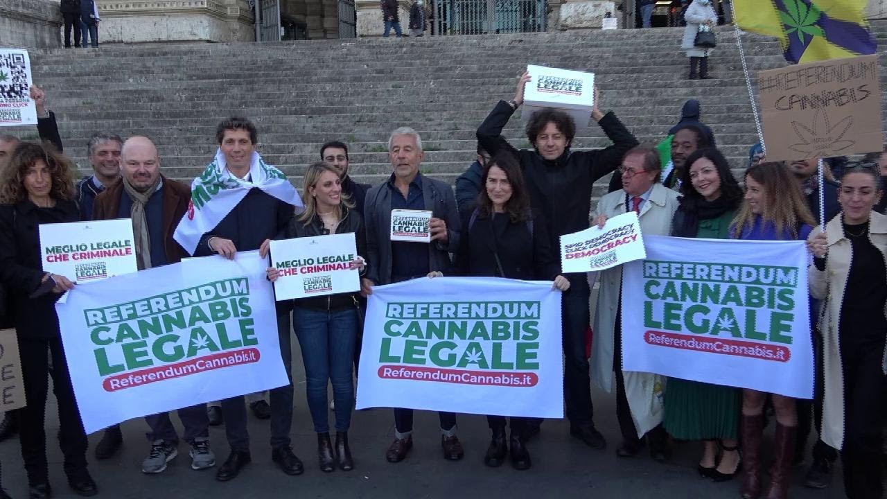 Referendum Cannabis, depositate le firme in Cassazione: 