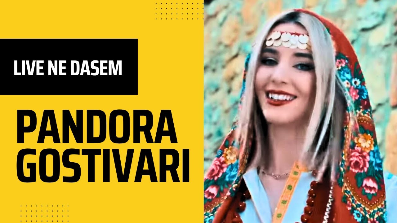 Pandora Gostivari - Moj fellenza e malit - LIVE