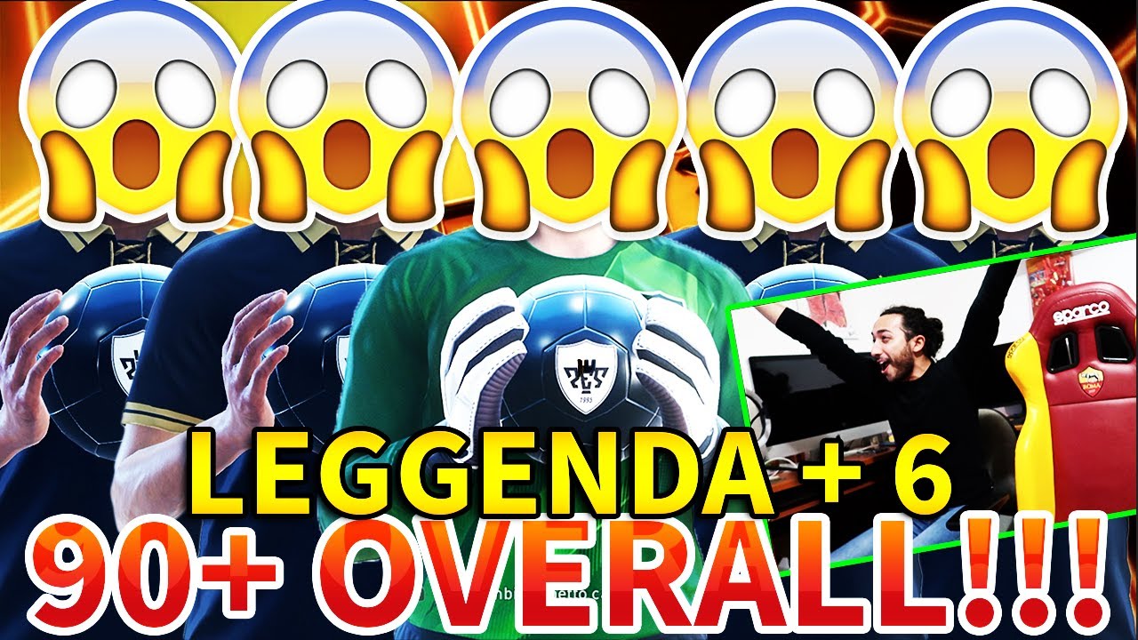 [SCULO FABIO ATOMICO] LEGGENDA +6 90+ OVERALL  😰 IO NON HO PAROLE... [PES 2021 BALL OPENING FABIO]