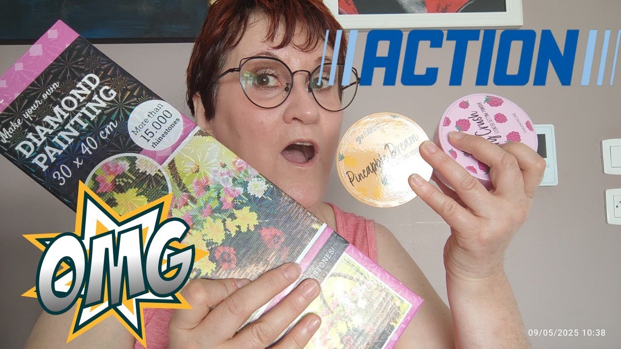 Petit Haul Action🤩🤩 au top👌👌👌 loisirs créatifs, maquillage#action #haulaction #actionaddict