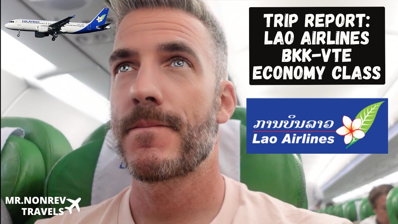 ОТЧЕТ О ПОЕЗДКЕ: Первый перелет с LAO AIRLINES✈️ | Бангкок (BKK) — Вьентьян (VTE) | 40-минутный п...