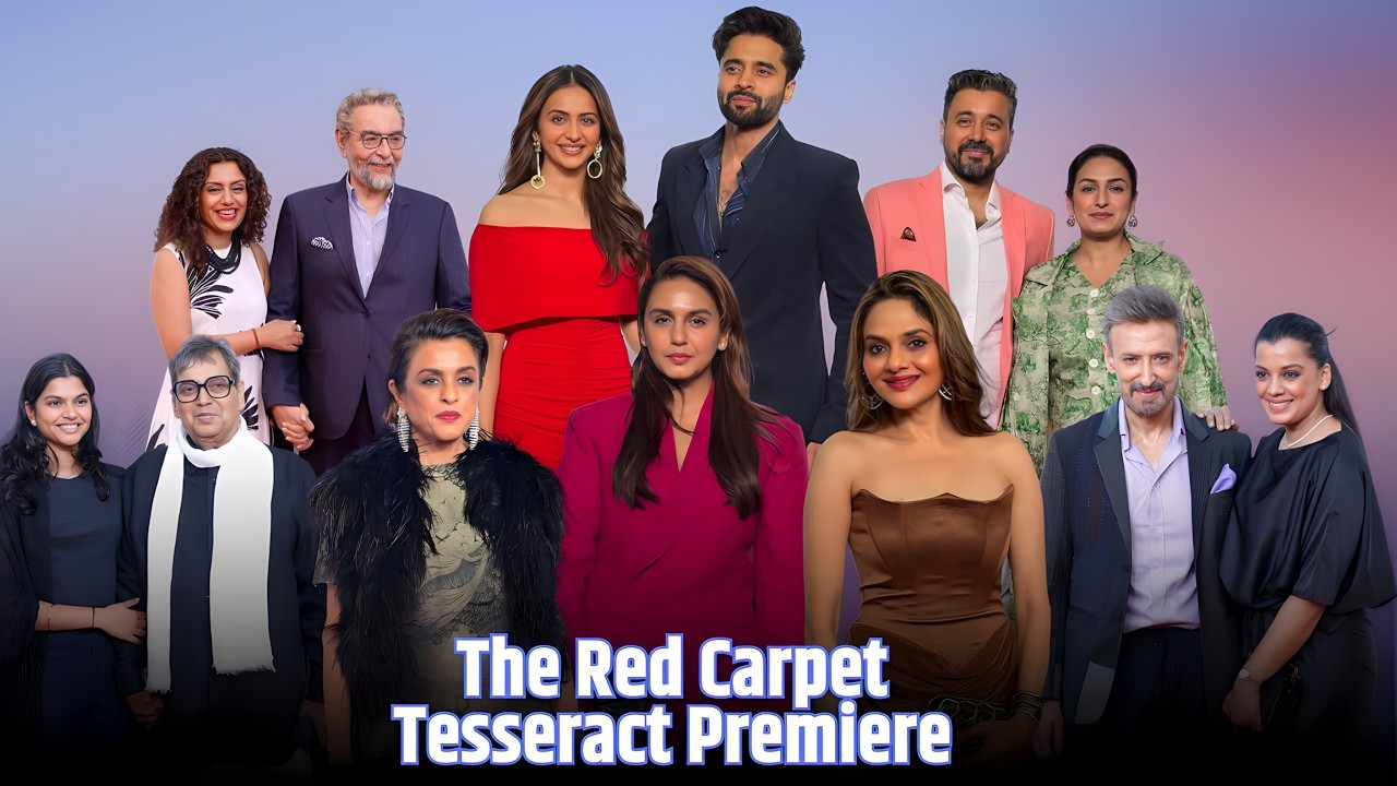The Red Carpet |Tesseract Premiere |Rakul Preet Singh,Madhoo Mandira Bedi,Huma Qureshi & More Celebs