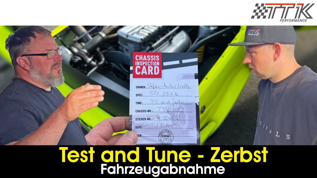 Test and Tune 2023 Fahrzeugabnahme schnellster VW AWD der Welt! 1/4 Meile 306 Km/h!  TTK Performance