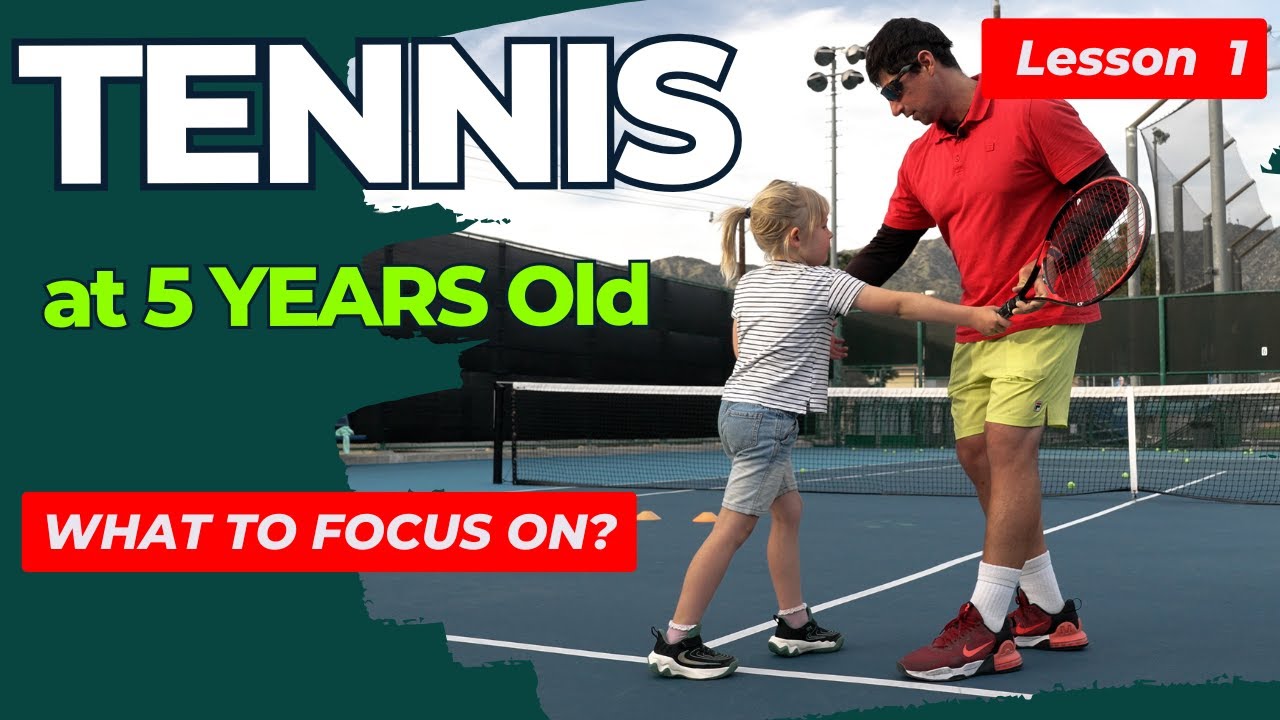 TENNIS for KIDS | 5 Year Old | Lesson 1