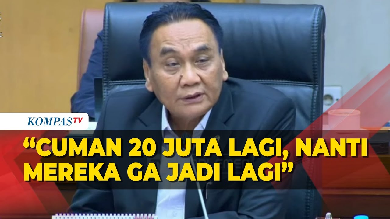 Bambang Pacul Soal Jokowi Dorong RUU Pembatasan Uang Kartal: DPR Nangis Semua