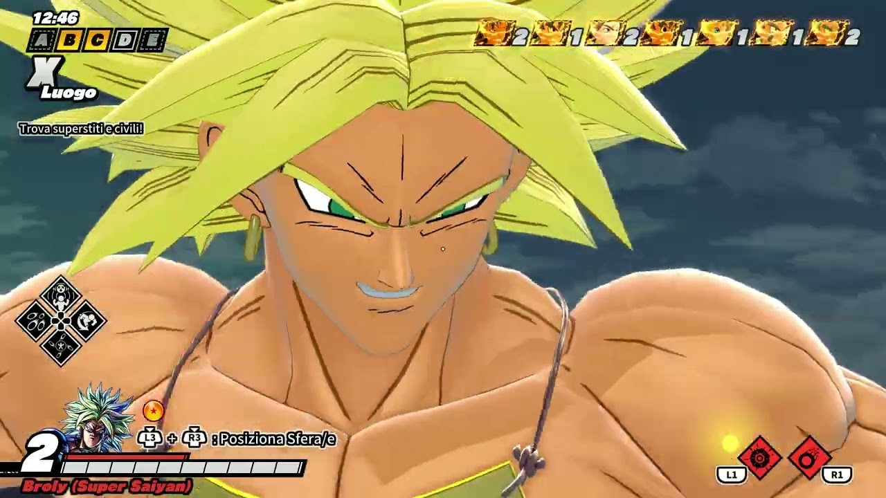 DRAGON BALL THE BREAKERS: Broly (Z) almost lost