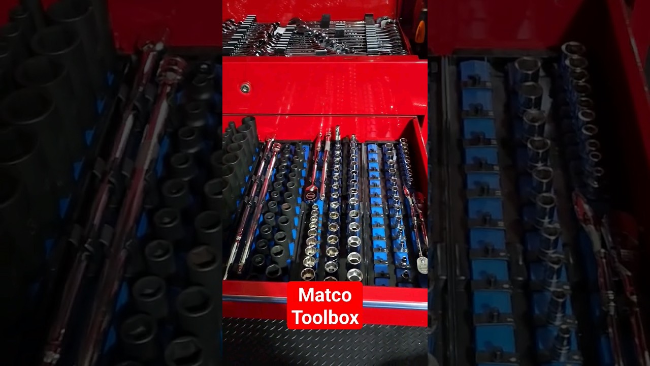 Matco Tool Box #amazing #matco #toolbox #tools #review #tour #new #shorts #wow #tekton #capri #gw