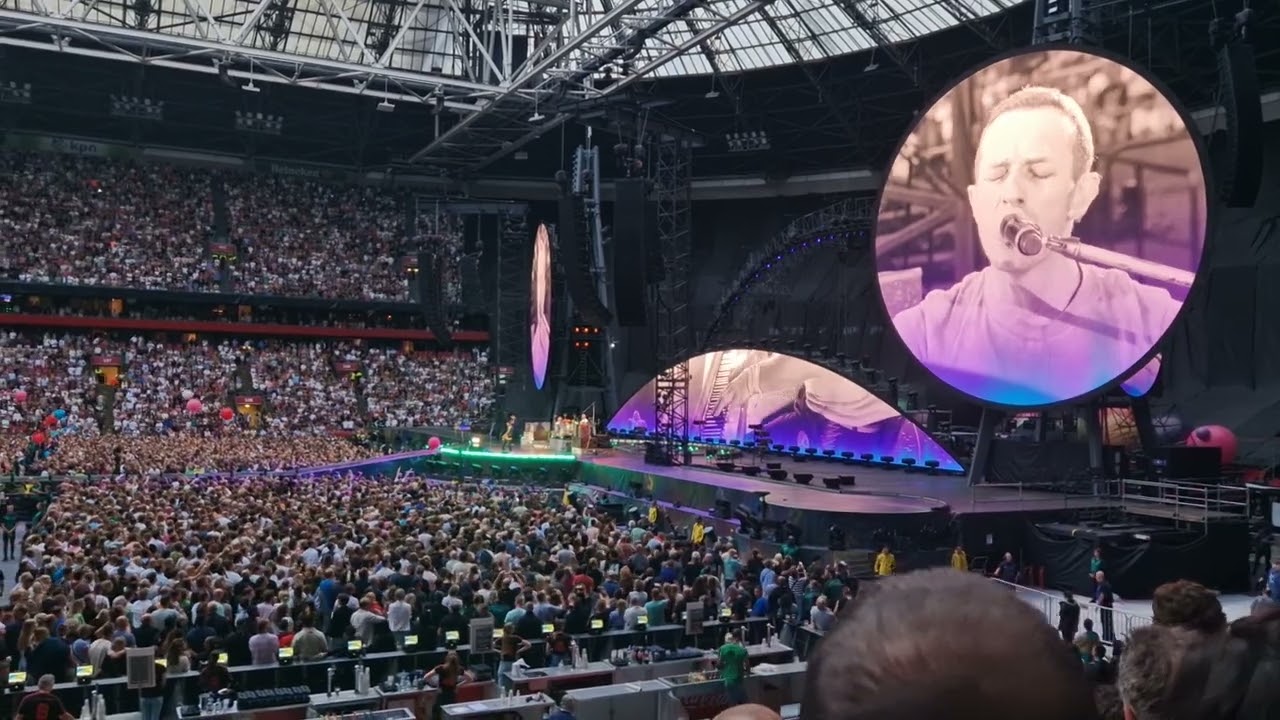 Coldplay - Scientist (Live in Amsterdam 19-07-2023)