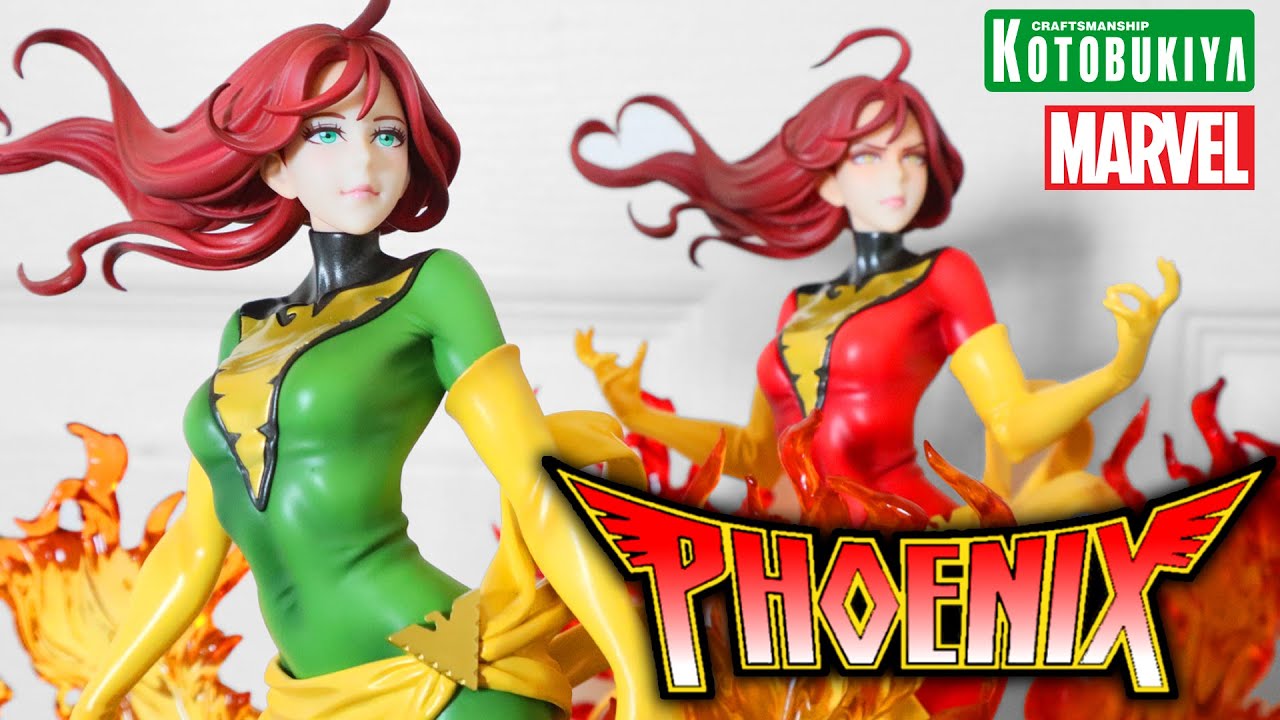 Phoenix REBIRTH (Limited Edition) Marvel Bishoujo Statue Unboxing - Kotobukiya